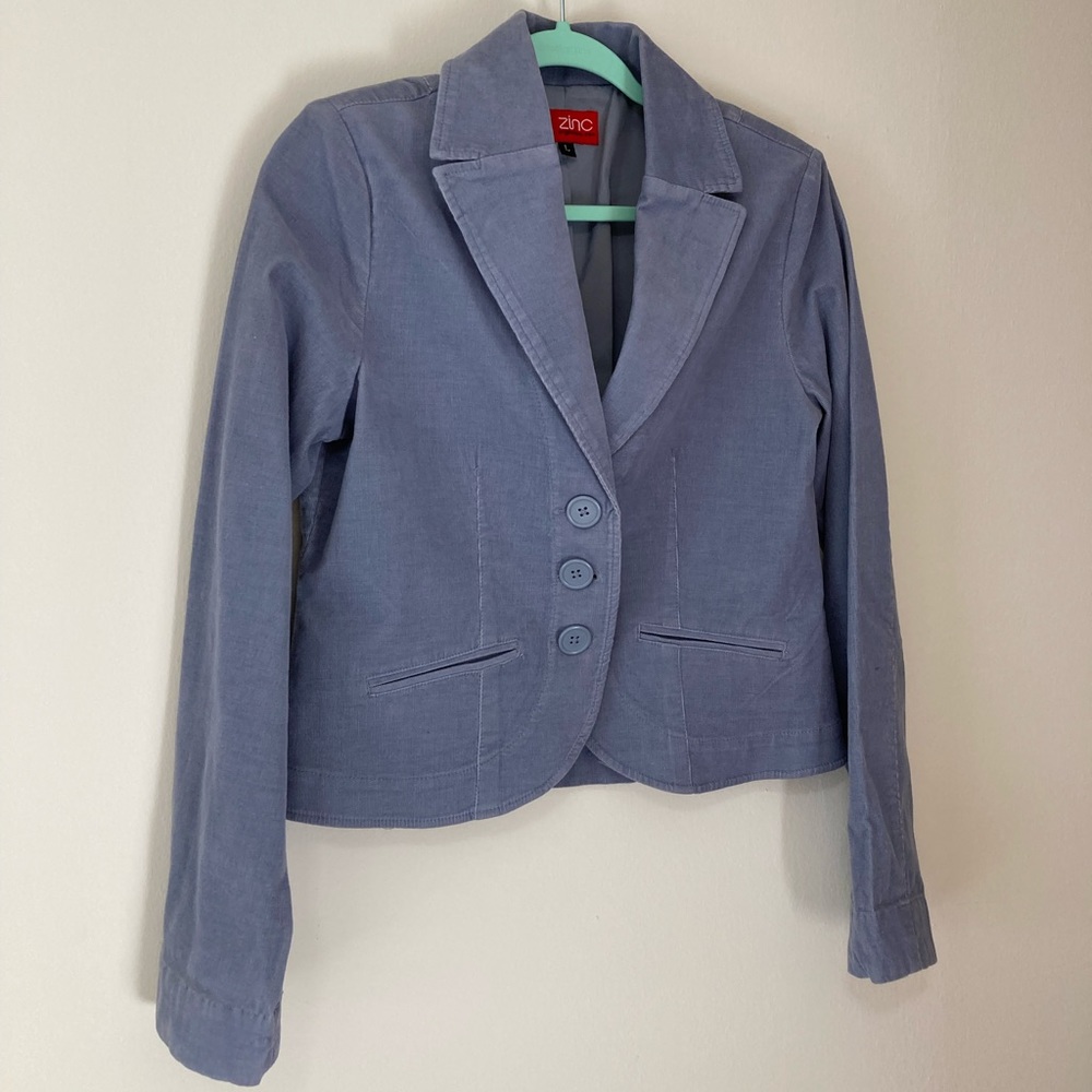 zinc blazer size large blue, like new 🙃🙃
